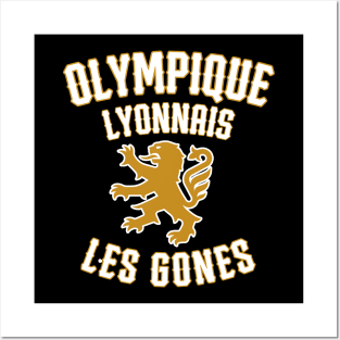 Les Gones Olympique Lyonnais Posters and Art